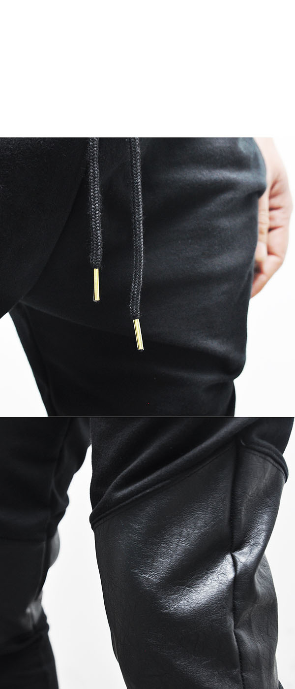 zipper leg sweatpants